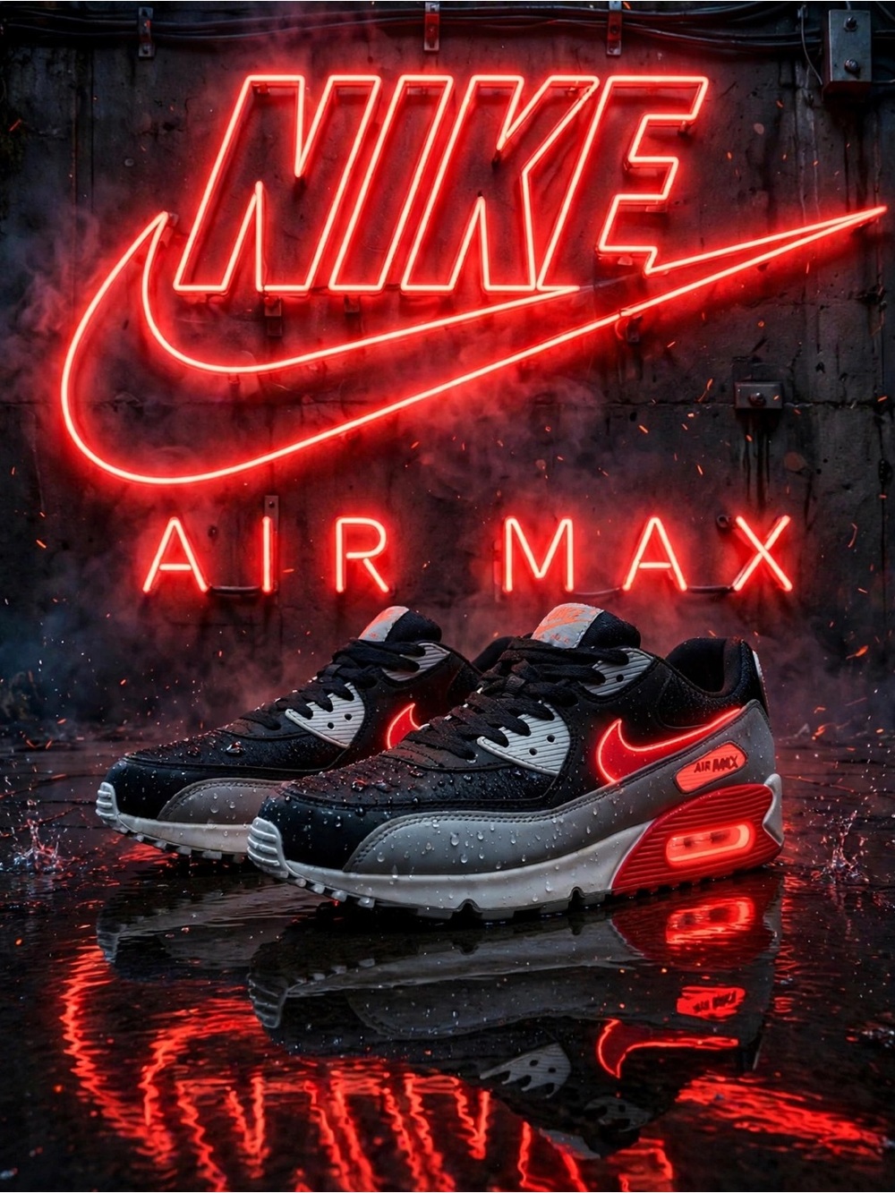 Nike Air Max 90 Essential 'Bright Crimson' (2019)